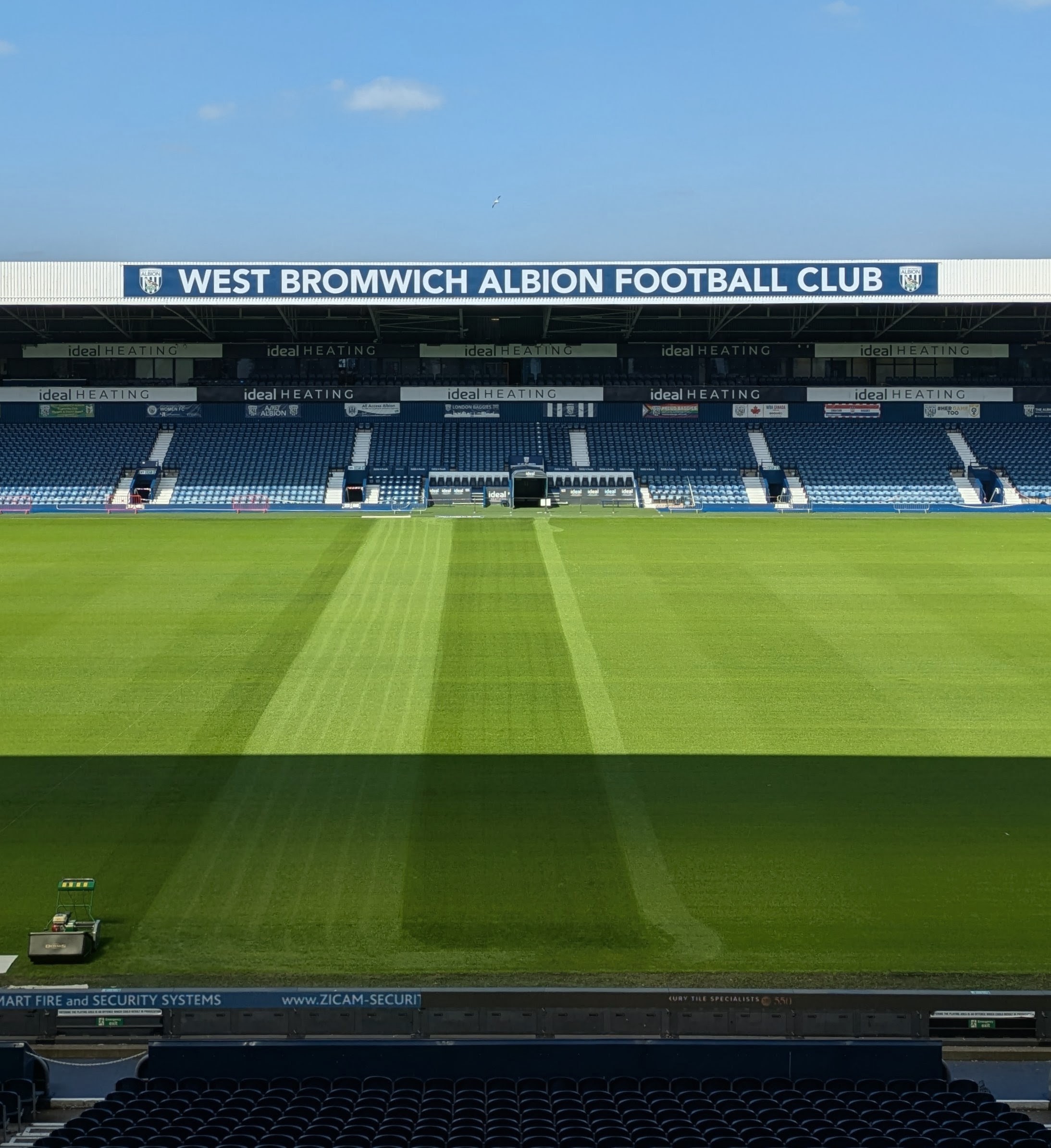 The Hawthorns, home of West Bromwich Albion